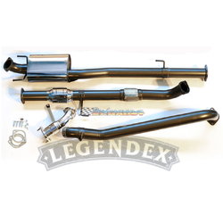 3" Turbo Back Exhaust - Toyota Hilux N70 3.0L D4D 1KD-FTV (2005-16)