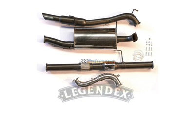 3" Turbo Back Exhaust - Isuzu MU-X 3.0L TD Wagon (2013-2016)
