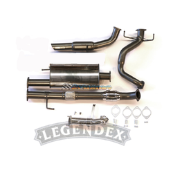 3" Turbo Back Exhaust - Toyota Landcruiser Prado 120 & 150 Series 3.0L D4D