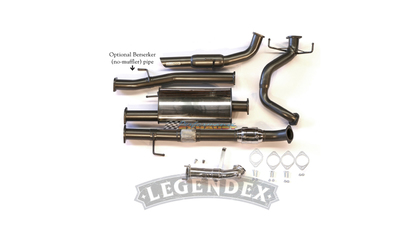 3" Turbo Back Exhaust - Toyota Landcruiser Prado 120 & 150 Series 3.0L D4D