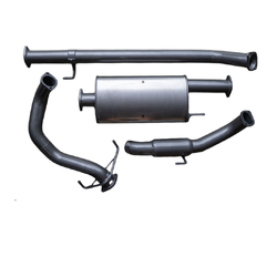 3" DPF Back Exhaust - Toyota Landcruiser Prado 150 Series 2.8L TD (1GD-FTV)