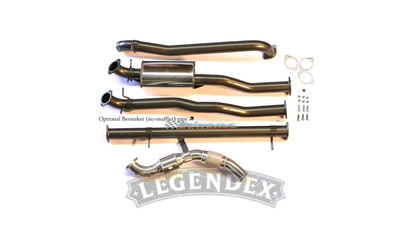 3" Turbo Back Exhaust - Ford Ranger PX & Mazda BT50 UP 3.2L TD (2011-2016)