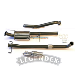 3" Turbo Back Exhaust - Mitsubishi Triton ML 2.5L TD Ute