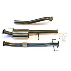3" DPF Back Exhaust - Mitsubishi Triton MQ MR 2.4L TD Ute
