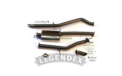 3" DPF Back Exhaust - Volkswagen AMAROK TDi420 2.0L TD (2011-13)