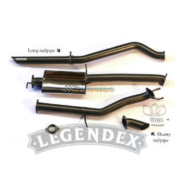 3" DPF Back Exhaust - Volkswagen AMAROK TDi420 2.0L TD (2011-13)