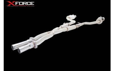 CHRYSLER 300C 5.7LT 6.1LT V8 XFORCE STAINLESS STEEL TWIN 3" CATBACK EXHAUST