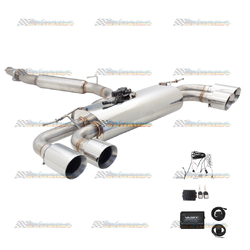 AUDI S3 8V 2013-ON SEDAN 3" STAINLESS XFORCE VAREX CATBACK EXHAUST