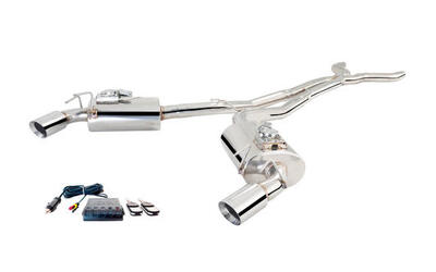 CHEVROLET CAMARO 2010+ COUPE 232 01/11-12/15 XFORCE STAINLESS TWIN 3" EXHAUST