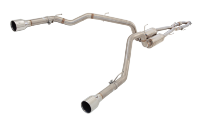 CAT BACK EXHAUST Twin 3" - RAM 1500 (DS) 5.7L V8 Ute