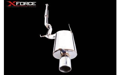 MITSUBISHI LANCER EVO 7 8 9 2.0LT TURBO 3" STAINLESS XFORCE CATBACK EXHAUST