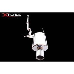 MITSUBISHI LANCER EVO 7 8 9 2.0LT TURBO 3" STAINLESS XFORCE VAREX CATBACK EXHAUST