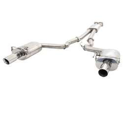 Twin 3" Exhaust - Ford Mustang GT S550 FM Fastback 5.0L (8/2014-7/2017)