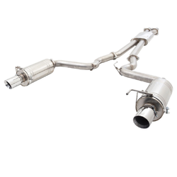 Twin 3" Exhaust - Ford Mustang GT S550 FM Fastback 5.0L (8/2014-7/2017)
