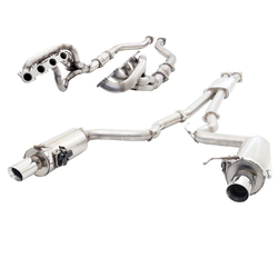 Extractors & Twin 3" VAREX Exhaust - Mustang GT S550 FM Fastback 5.0L (2014-7/17)