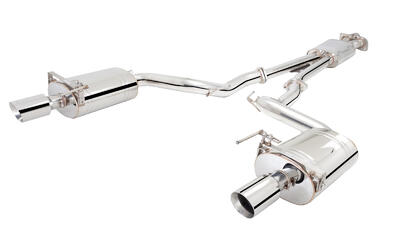 FORD MUSTANG 2.3LT Eco Boost STAINLESS XFORCE 2.1/2" CATBACK EXHAUST