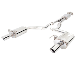Twin 2.5" Exhaust - Ford Mustang 2.3L Turbo & Convertible 5.0L (8/2014-7/2017)