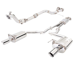 3" to Twin 2.5" Turbo Back Exhaust - Ford Mustang 2.3L Turbo (8/2014-7/2017)