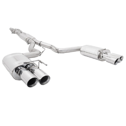 Twin 3" Exhaust - Ford Mustang GT S550 FN Fastback 5.0L (8/2017-2023)