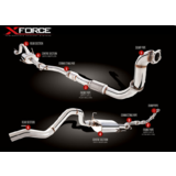 COLORADO RC SERIES 1 3.0LT TD XFORCE XTREME 3" STAINLESS EXHAUST SYSTEM
