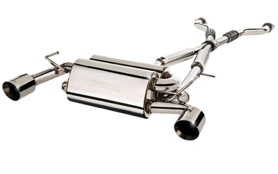NISSAN 370Z TWIN 2.5" XFORCE STAINLESS STEEL CATBACK EXHAUST SYSTEM