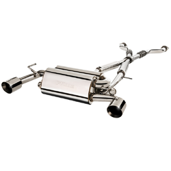 NISSAN 370Z TWIN 2.5" XFORCE STAINLESS STEEL CATBACK EXHAUST SYSTEM