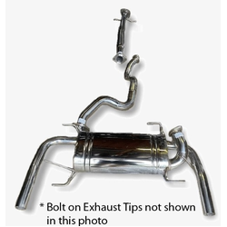 2.5" Cat Back Exhaust - Suzuki Swift Sport ZC32 (2/2012-6/2017)