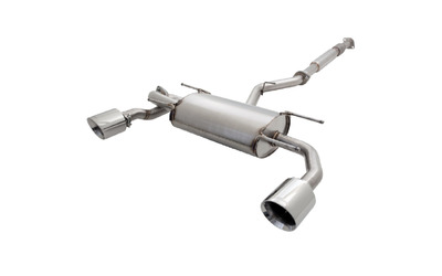 TOYOTA 86 SUBARU BRZ 2.0LT XFORCE 2.5" STAINLESS CATBACK EXHAUST SYSTEM