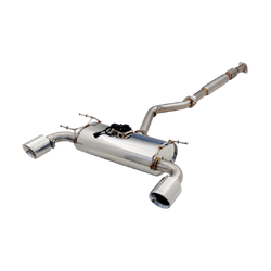 TOYOTA 86 SUBARU BRZ 2.0LT XFORCE 2.5" STAINLESS HIFLOW CAT & EXHAUST SYSTEM