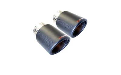 Toyota Yaris GR 2021 onward -  4" Outlet Exhaust Tip - Carbon Fibre