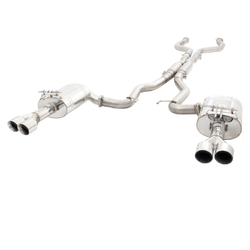 Twin 2.5" Cat Back Exhaust Holden Commodore VE VF SV6 & V8 Ute