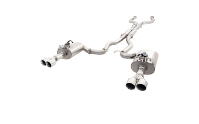 HOLDEN COMMODORE VE VF V8 UTE TWIN 3" STAINLESS XFORCE VAREX CATBACK EXHAUST