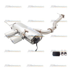 VOLKSWAGEN VW GOLF R MK6 3" STAINLESS XFORCE VAREX CATBACK EXHAUST
