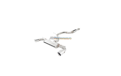VOLKSWAGEN VW GOLF GTI MARK 7 3" POLISHED STAINLESS XFORCE CATBACK EXHAUST