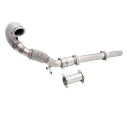 Volkswagen VW Golf GTI MK7/MK8 3" STAINLESS XFORCE Dump Pipe & Cat
