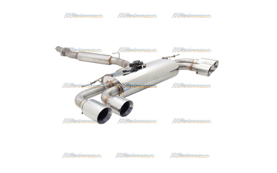 VOLKSWAGEN VW GOLF R MARK 7 3" STAINLESS XFORCE VAREX CATBACK EXHAUST