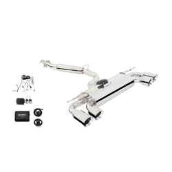 VOLKSWAGEN VW GOLF R MARK 7 3" STAINLESS XFORCE VAREX CATBACK EXHAUST