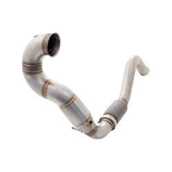 MERCEDES BENZ A45 AMG HATCH 2013-2018 XFORCE STAINLESS 4" DUMP PIPE WITH CAT