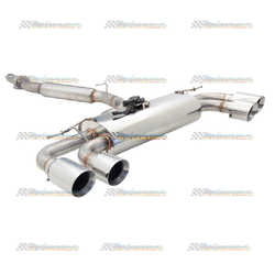 AUDI S3 8V 2013-ON HATCH 3" STAINLESS XFORCE VAREX CATBACK EXHAUST