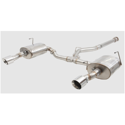 3" Cat Back Exhaust with Rear Mufflers - Subaru WRX VN Wagon