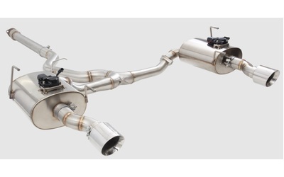 3" Cat Back Exhaust with VAREX Rear Mufflers - Subaru WRX VN Wagon