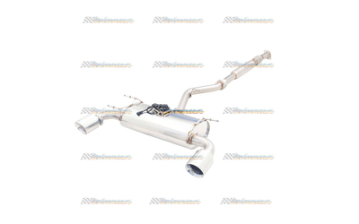 TOYOTA 86 SUBARU BRZ 2.0LT XFORCE 2.5" STAINLESS VAREX CATBACK EXHAUST SYSTEM