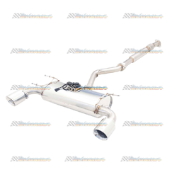TOYOTA 86 SUBARU BRZ 2.0LT XFORCE 2.5" STAINLESS VAREX CATBACK EXHAUST SYSTEM