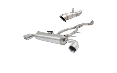 Toyota Supra J29/DB - Stainless 4" Dump Pipe, Cat & Twin 2.5" Varex Exhaust