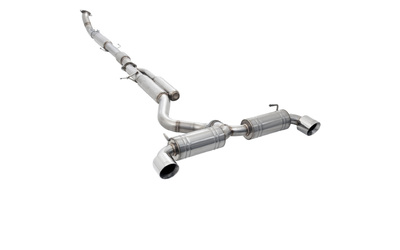 3" to Dual 2.5" Cat Back Exhaust - Toyota Yaris GR 1.6L Turbo 2021 onward