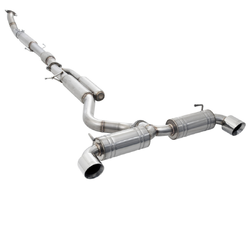 3" to Dual 2.5" Cat Back Exhaust - Toyota Yaris GR 1.6L Turbo 2021 onward