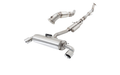 3" to Dual 2.5" VAREX Turbo Back Exhaust - Toyota Yaris GR 1.6L Turbo 2021 onward