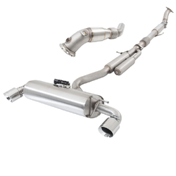 3" to Dual 2.5" VAREX Turbo Back Exhaust - Toyota Yaris GR 1.6L Turbo 2021 onward