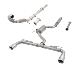 3" VAREX Turbo Back Exhaust - Volkswagen GOLF GTi MK7 - MK8 (10/2013 onward)