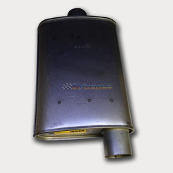 Universal Muffler 2.25" Offset/Centre - 10" x 4" x 12" Long OVAL - Megaflow